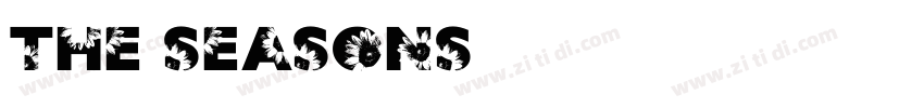 the seasons字体转换